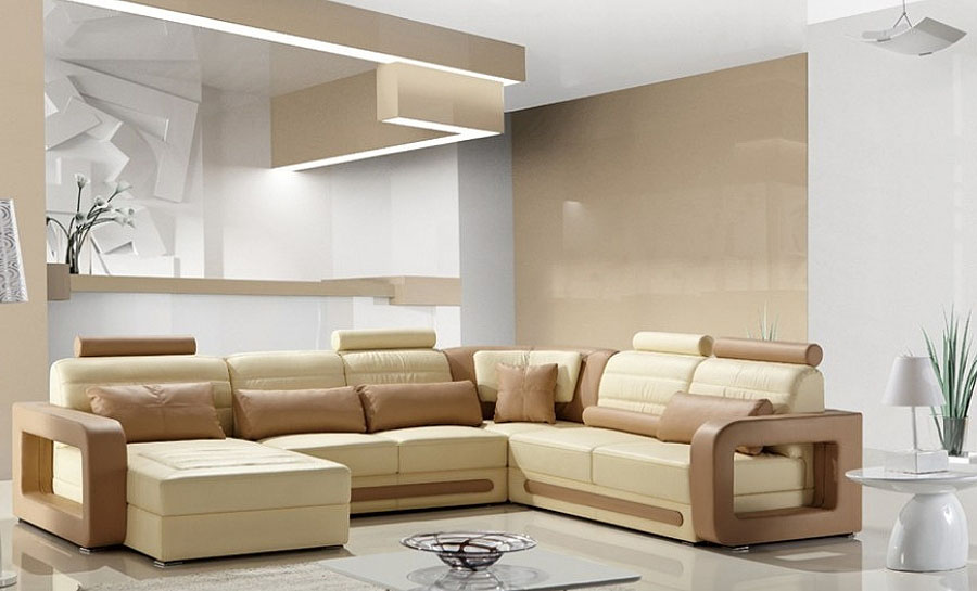 Ikari - U - Leather Sofa Lounge Set